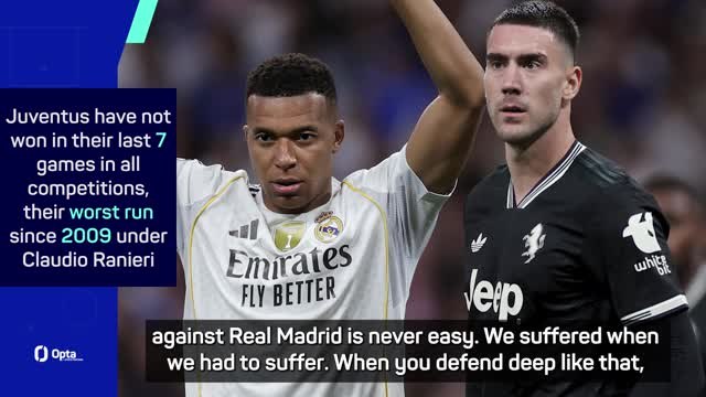 Tudor sees good signs in Juve despite Real Madrid loss