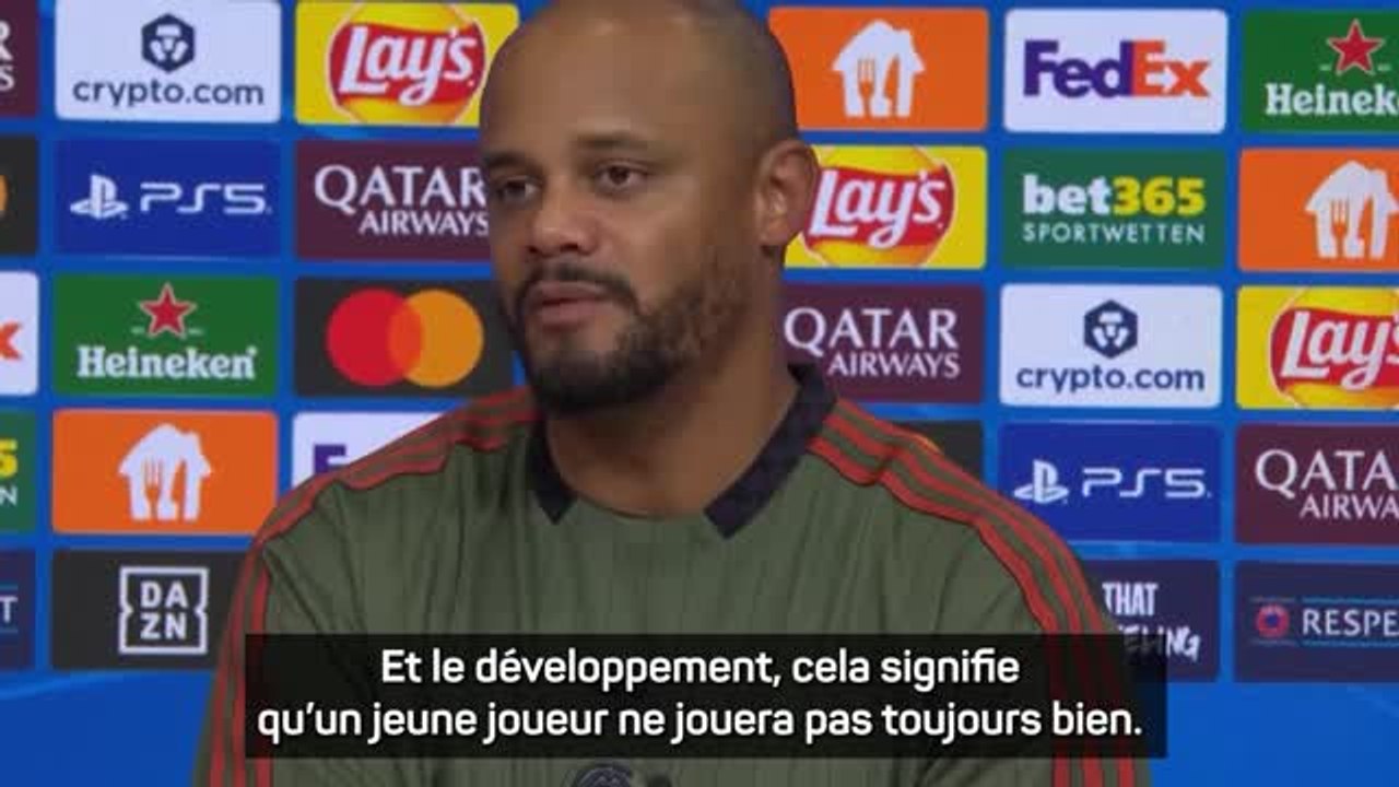Bayern - Kompany après le but du jeune Lennart Karl : "Il a joué comme à l'entraînement"