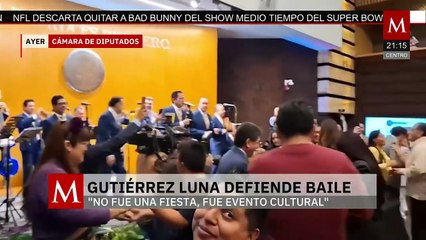 "No fue fiesta, fue un evento cultural": Sergio Gutiérrez Luna