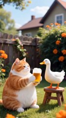 Funniest cat caught on camera