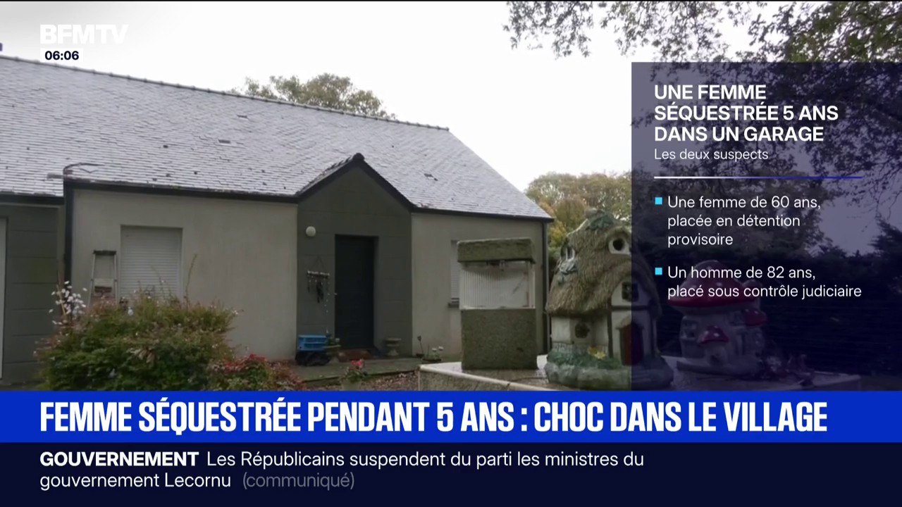 "Elle pouvait passer des journées entières dehors": une femme séquestrée pendant plusieurs années dans un garage en Loire-Atlantique