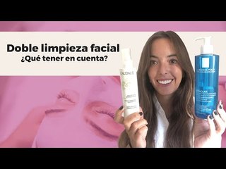 ¿En qué consiste la DOBLE LIMPIEZA FACIAL? ✌️💆 | Farmaciasdirect