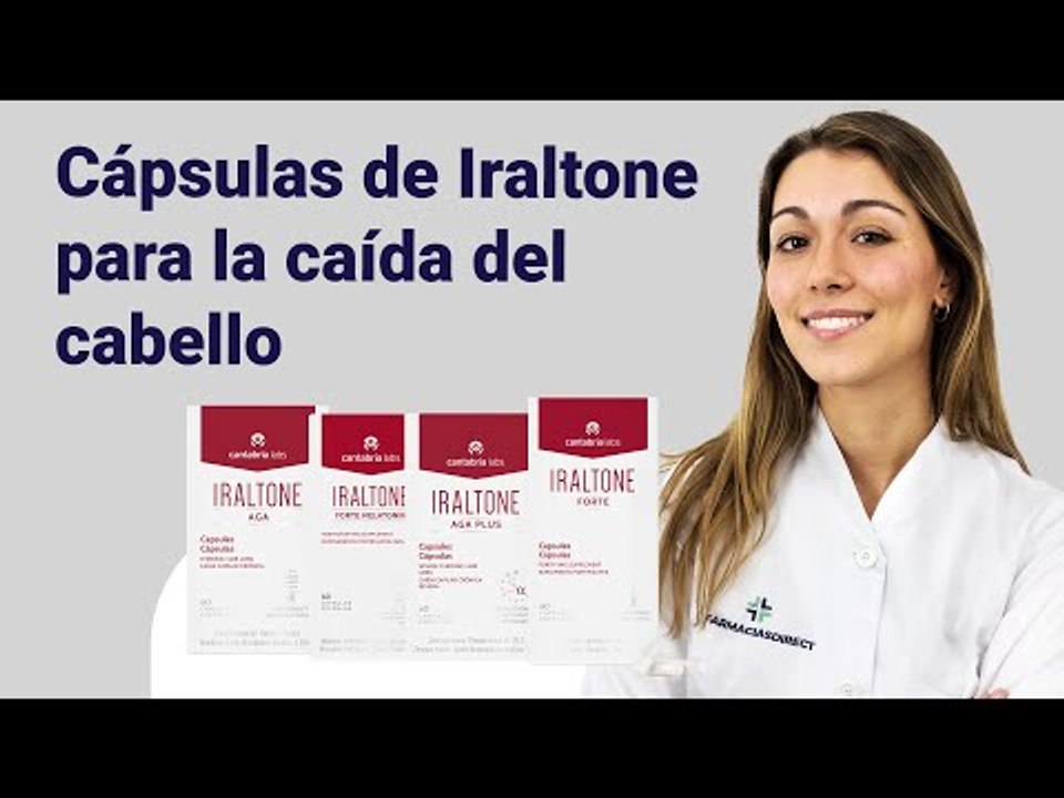 Qué cápsulas ANTICAÍDA de Iraltone tomar para la CAÍDA CAPILAR | Farmaciasdirect