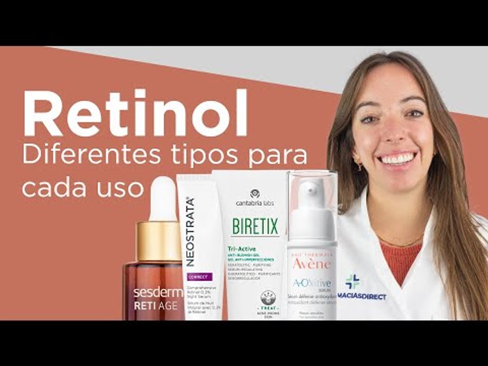TIPOS DE RETINOL y BENEFICIOS para la piel ✔️ | Farmaciasdirect