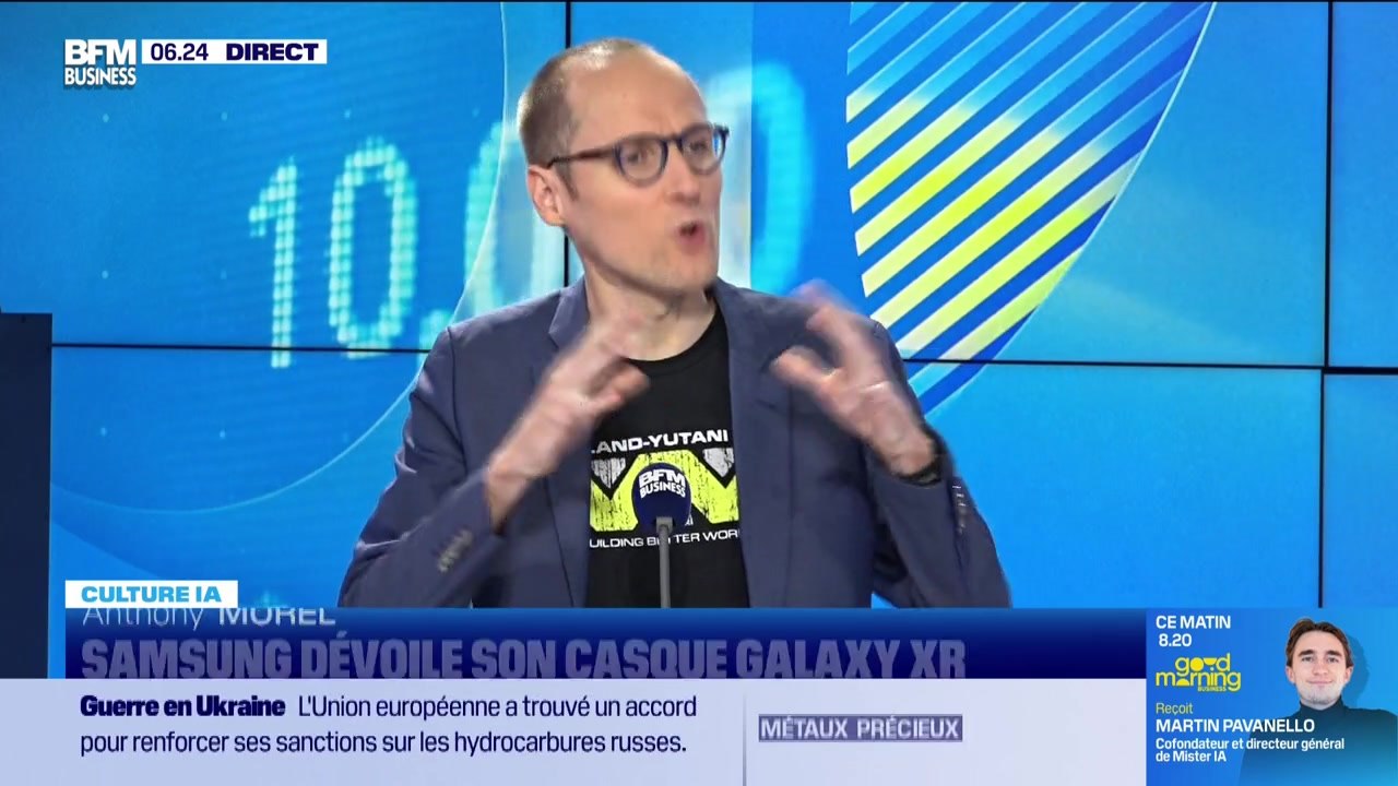 Culture IA : Samsung dévoile son casque Galaxy...