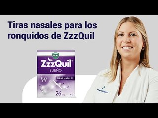 NOVEDAD. Tiras nasales para los RONQUIDOS de ZzzQuil | Farmaciasdirect
