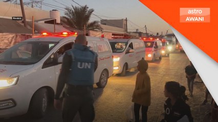 Pesakit Palestin dipindah keluar dari Gaza untuk rawatan