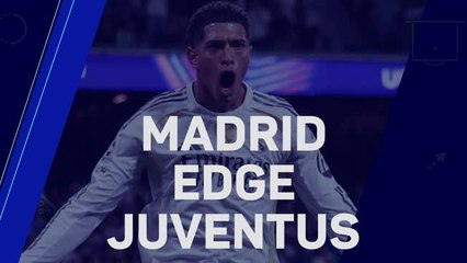 Bellingham nets winner as Real Madrid edge Juventus in Champions League