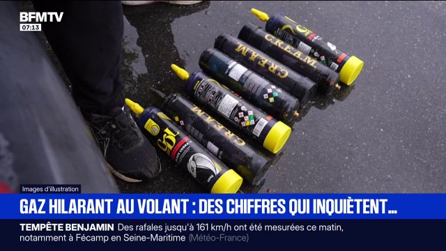 10% des moins de 35 ans ont déjà consommé du gaz hilarant, la moitié en a consommé au volant