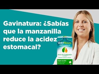 Gavinatura: ¿Sabías que la manzanilla reduce la acidez estomacal? | Farmaciasdirect