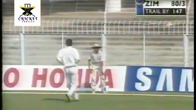 Alistair Campbell 102 off 186 Balls 253 Mins 15 Fours vs India 2nd Inning 2nd Test, Nagpur, November 2000