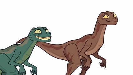 The D-Rex gets bullied (Jurassic World)