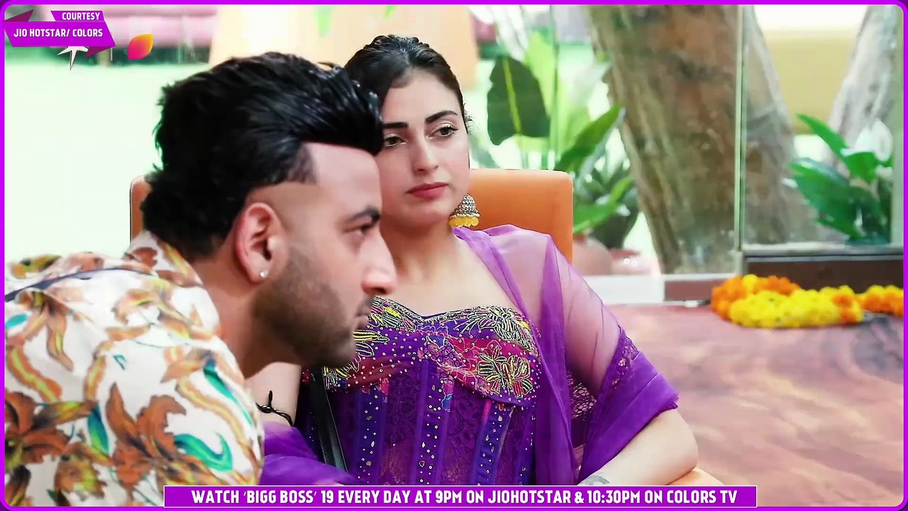 Bigg Boss 19 Today NEW PROMO： Nehal Ne Di Tanya Aur Malti Ko Warning, Legi Dono Se Badla