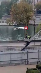 De nouvelles images époustouflantes du vol au musée du Louvre