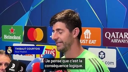 Courtois sur l'annulation du match à Miami : "C'est logique"