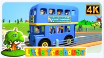 4K Wheels on the Bus | Nursery Rhymes & Baby Songs | Kids Songs by Wheels on the Bus