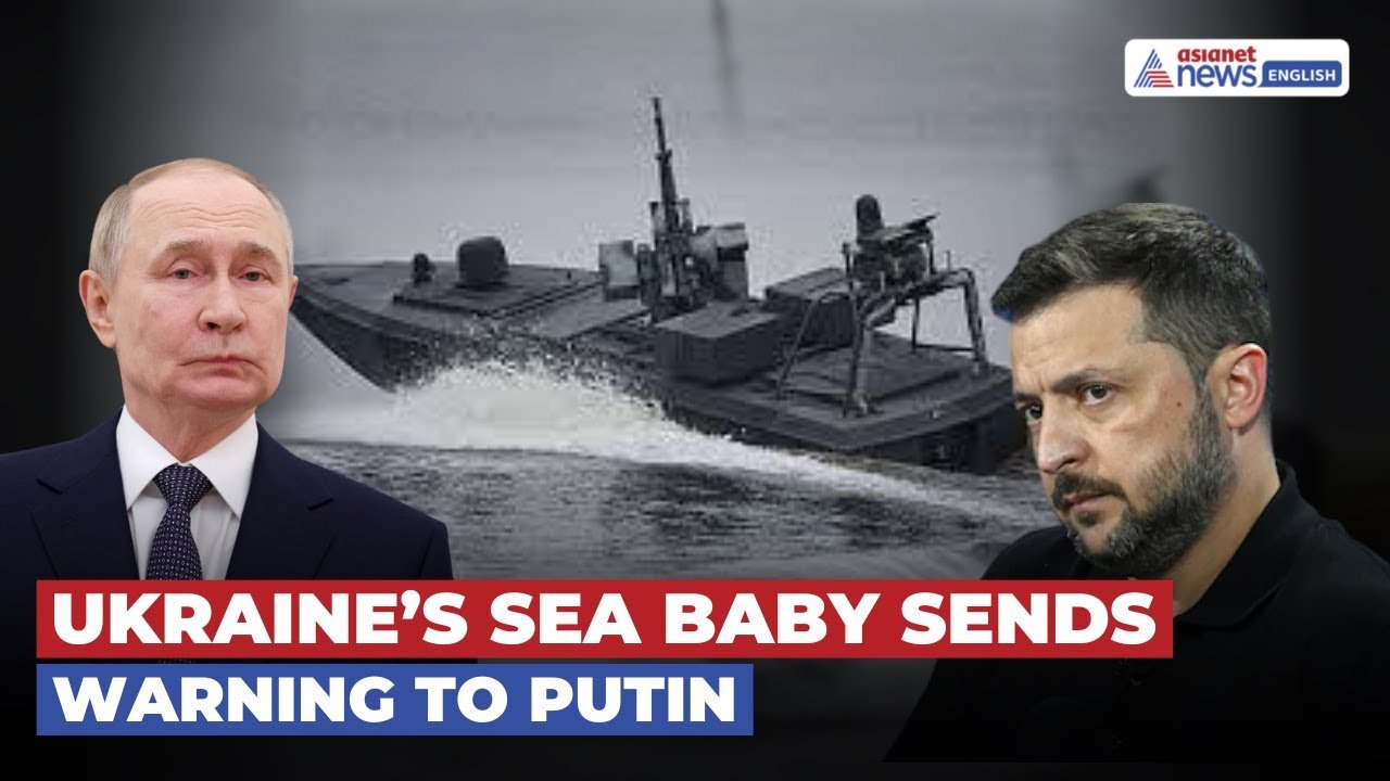 Ukraine’s New ‘Sea Baby’ Drone Unveiled After Moscow’s Kyiv Strikes | Fresh Threat to Putin?