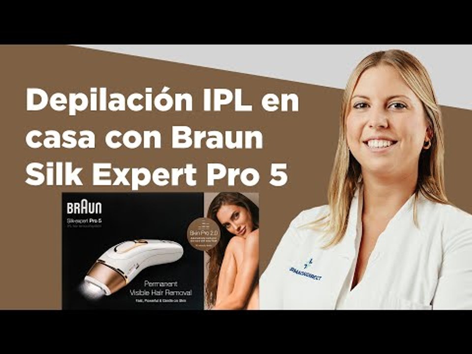 Depilación IPL en casa con Braun Silk Expert Pro 5 | Farmaciasdirect