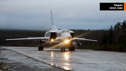 Russia releases footage of Tu-22M3 bombers over the Baltic Sea amid rising regional tension