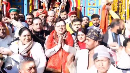 The doors of Kedarnath Dham are closed for the winter Chief Minister Pushkar Singh Dhami also attended the rituals