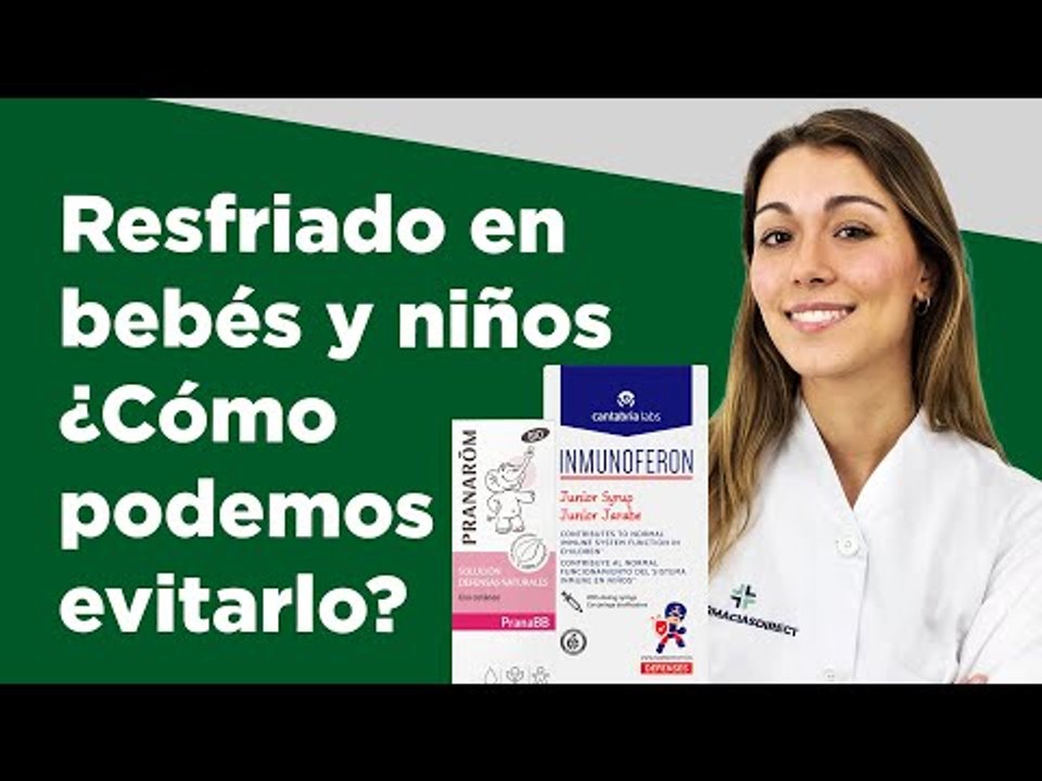 Resfriado en bebés y niños ¿Cómo podemos evitarlo?