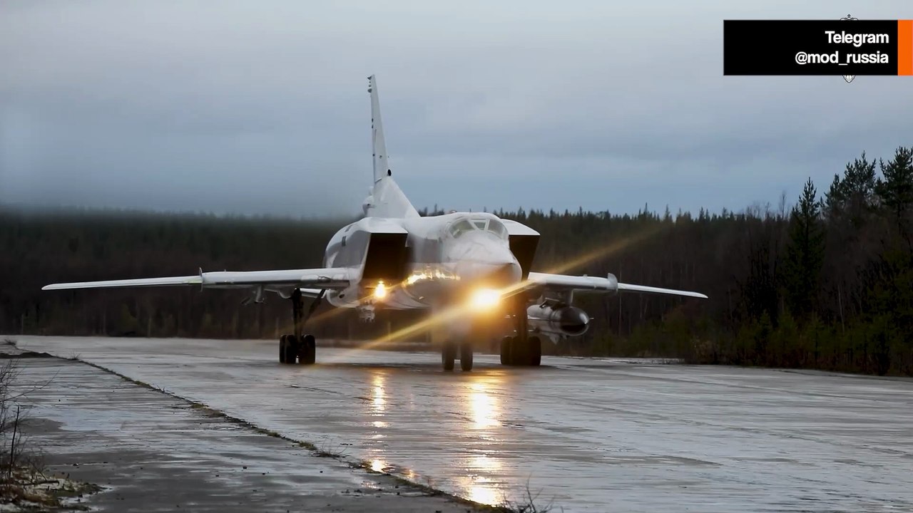 Rusland frigiver video af Tu-22M3 bombefly over Østersøen midt i stigende spændinger i regionen