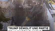 Trump démolit une partie de la Maison Blanche pour construire sa salle de bal