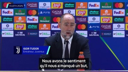 Tudor : "Nous méritions de marquer"