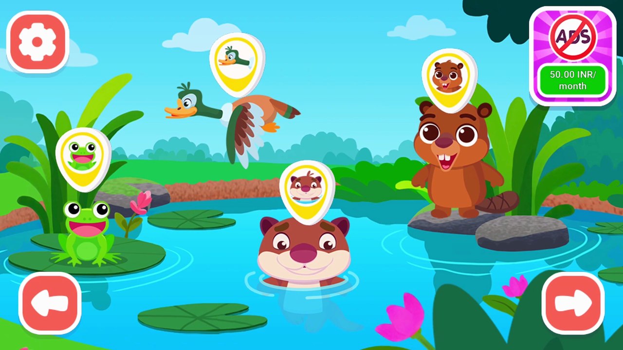 Pond Adventures: Frog, Ducks & Otter 🌳 | Fun Animal Gameplay for Kids
