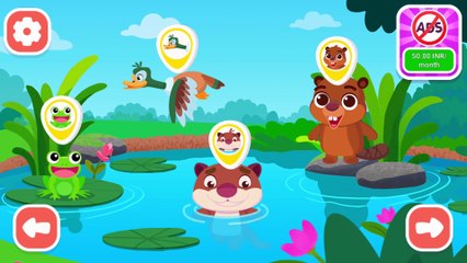 Pond Adventures: Frog, Ducks & Otter 🌳 | Fun Animal Gameplay for Kids