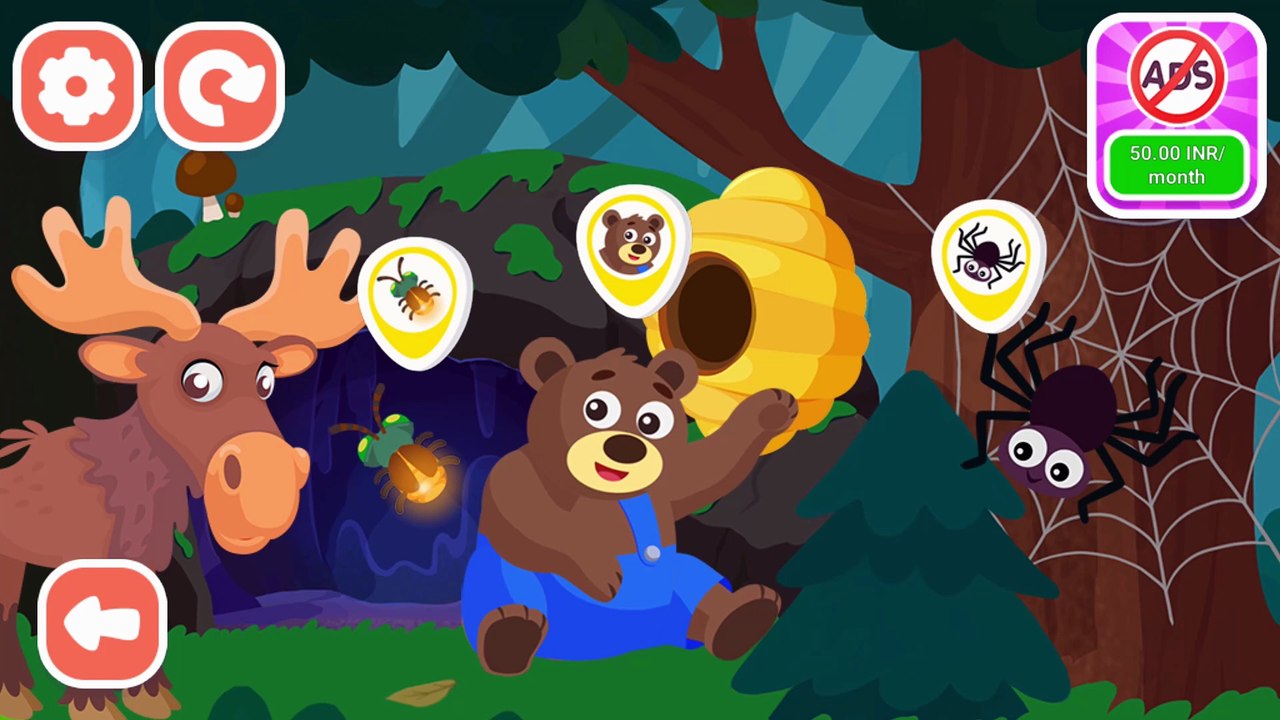 Helping Deer, Hedgehog & Owl 🌿 | Fun Forest Gameplay for Kids