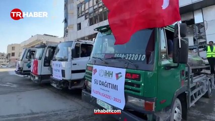Gazze'de dalgalanan Türk bayrakları İsrail medyasında