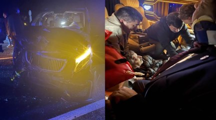 Anahtar Parti Genel Başkan Yardımcısı kaza geçirdi