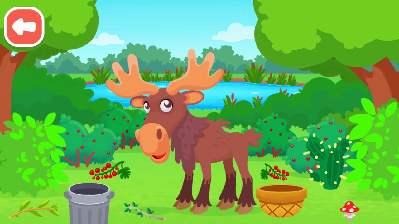 Helping Moose, Fireflies & Bear 🌲 | Fun Nighttime Forest Gameplay for Kids