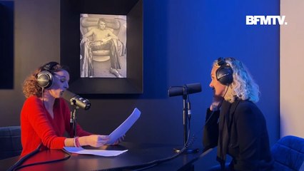 Johnny Hallyday - BFM TV - Laeticia Hallyday commente les archives de sa vie - Interview pour le lancement de l’exposition au Parc des Expositions de Paris - 22 décembre 2023