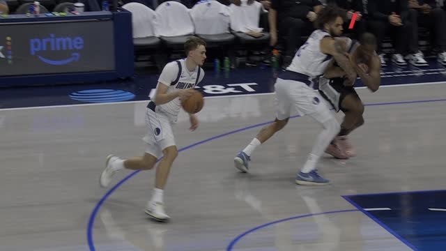 Cooper Flagg scores first NBA bucket in defeat to Spurs