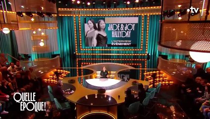 Johnny Hallyday - Quelle Époque (France 2) - Jade et Joy Hallyday évoquent la mémoire de leur père