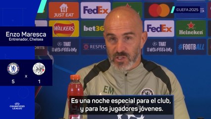 Maresca señala el trabajo de Marc Guiu y Estevao: estoy orgulloso