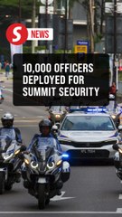 Over 10,000 Police Deployed for Asean Summit Security in Kuala Lumpur 🇲🇾