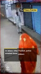 Jalaun Police Nab Three Chain Snatchers Within 12 Hours — Caught Limping Out of Station After Arrest!