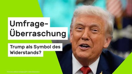 Donald Trump: Umfrage-Überraschung - Trump als Symbol des Widerstands?