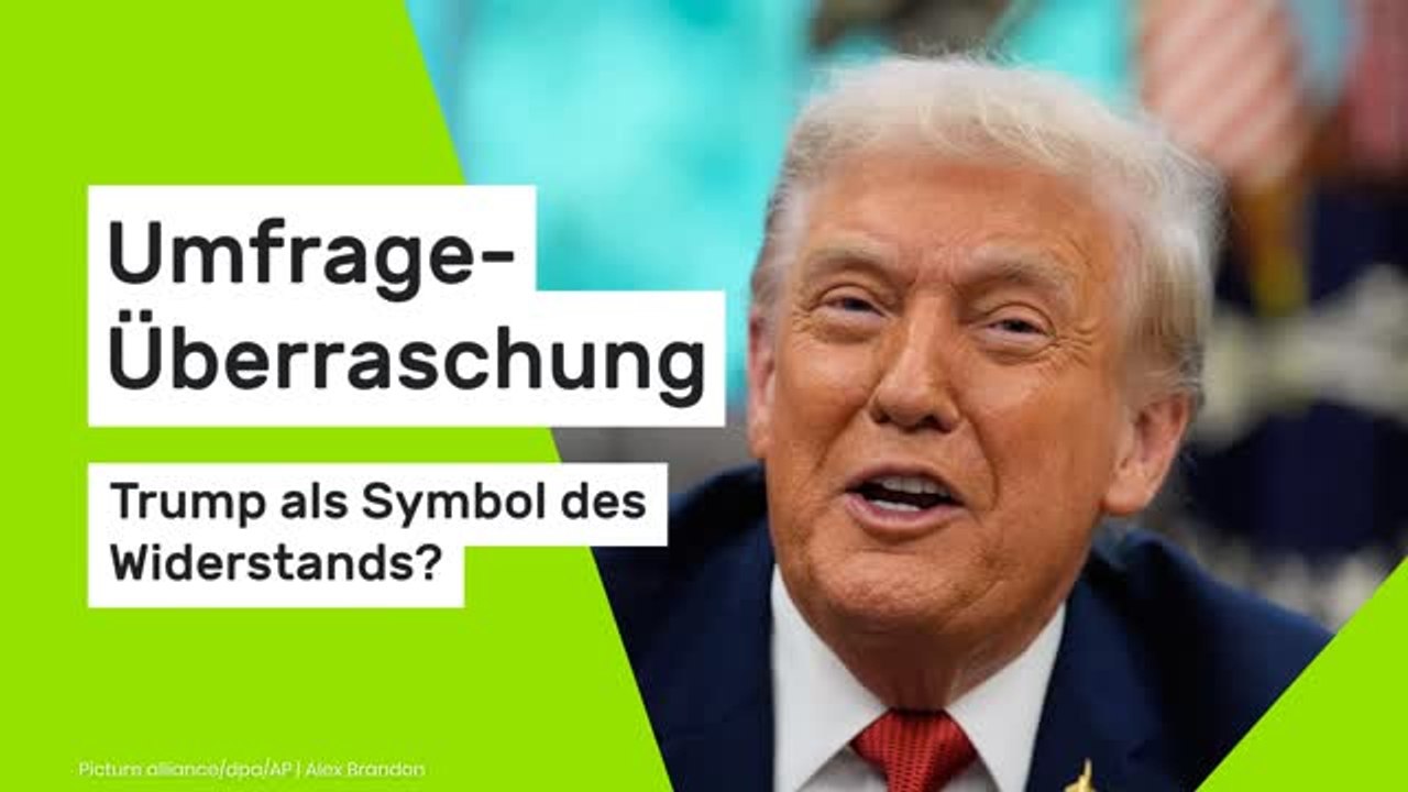 Donald Trump: Umfrage-Überraschung - Trump als Symbol des Widerstands?