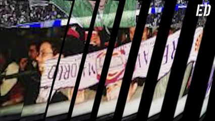 Lucas Vázquez, homenajeado por la Grada Fans del Real Madrid