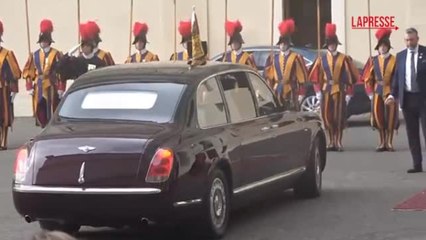 Oggi la storica preghiera di Papa Leone XIV e Re Carlo, arrivato in Vaticano con Camilla