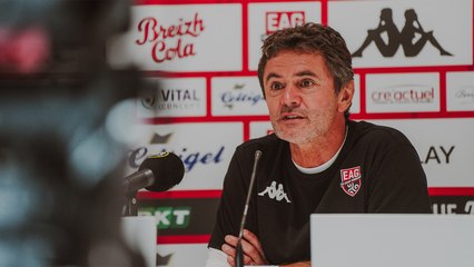 EAG – Clermont : le point presse de Sylvain Ripoll