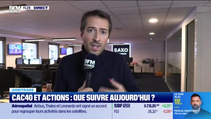 Arbitrage : CAC 40 et actions, que suivre aujourd'hui ? - 23/10