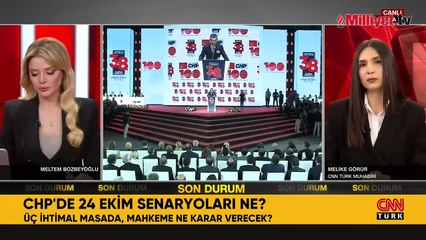 CHP'de gözler yarınki 'Kurultay' davasında! Masada 3 senaryo var