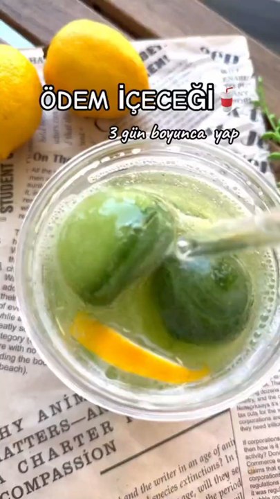 Ödem içeceği💚