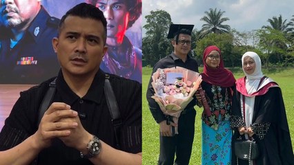 Tak tenang hati Aaron Aziz anak kena saman RM2 juta, susah jumpa sebab duduk jauh