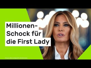 Melania Trump: Millionen-Schock für die First Lady - Autor will Trumps Ehefrau bluten sehen